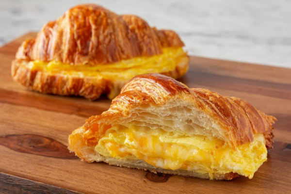 Egg & Cheese Breakfast Croissant Sandwich